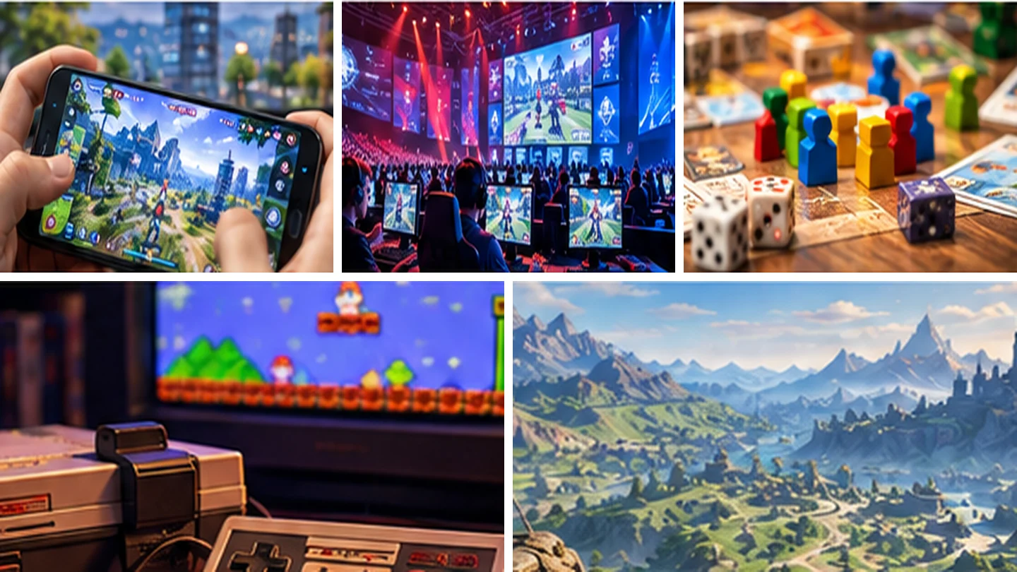 モバイルゲーム、eスポーツ、ボードゲーム、レトロゲーム、オープンワールドを表現したHP-DOJOインサイト