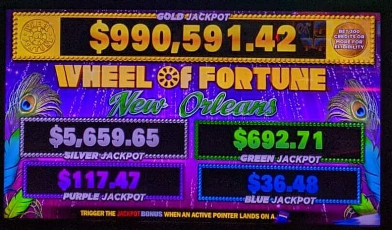 Progressive Jackpots On Wheel Of Fortune Slots